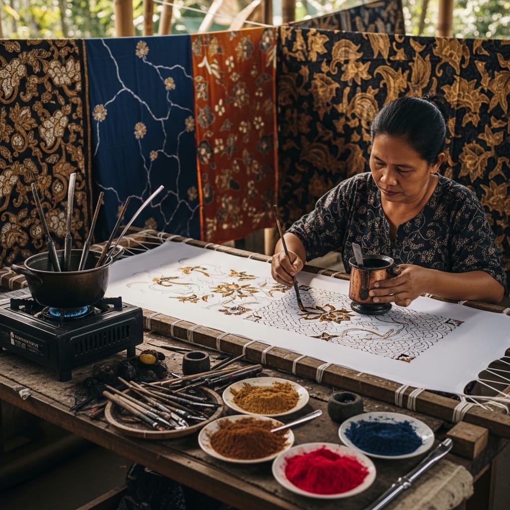 Indonesia's batik heritage